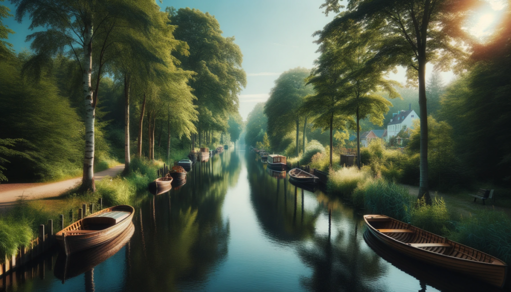 An AI-generated picture of the Spreewald